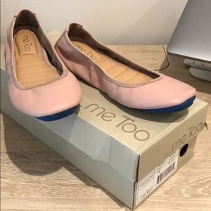 Me Too - “Tru Blu” Flats in Light Nude Leather